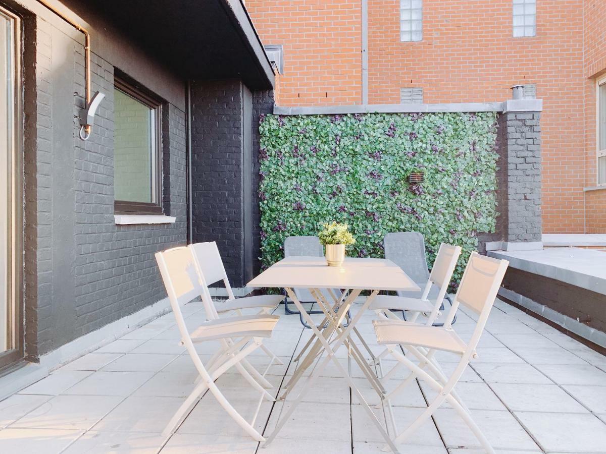 Luxury Apart' Mons City Center With Terrace公寓 外观 照片