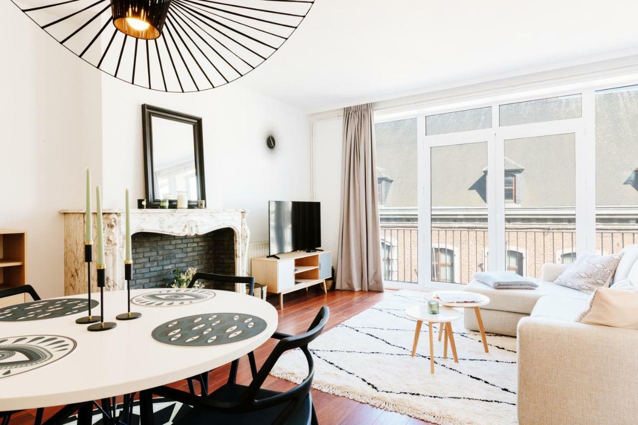 Luxury Apart' Mons City Center With Terrace公寓 外观 照片