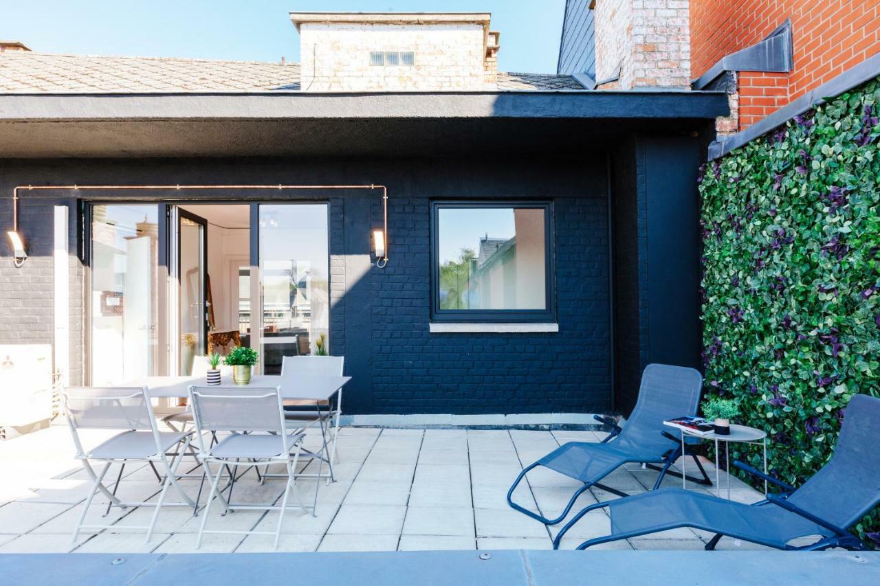 Luxury Apart' Mons City Center With Terrace 外观 照片