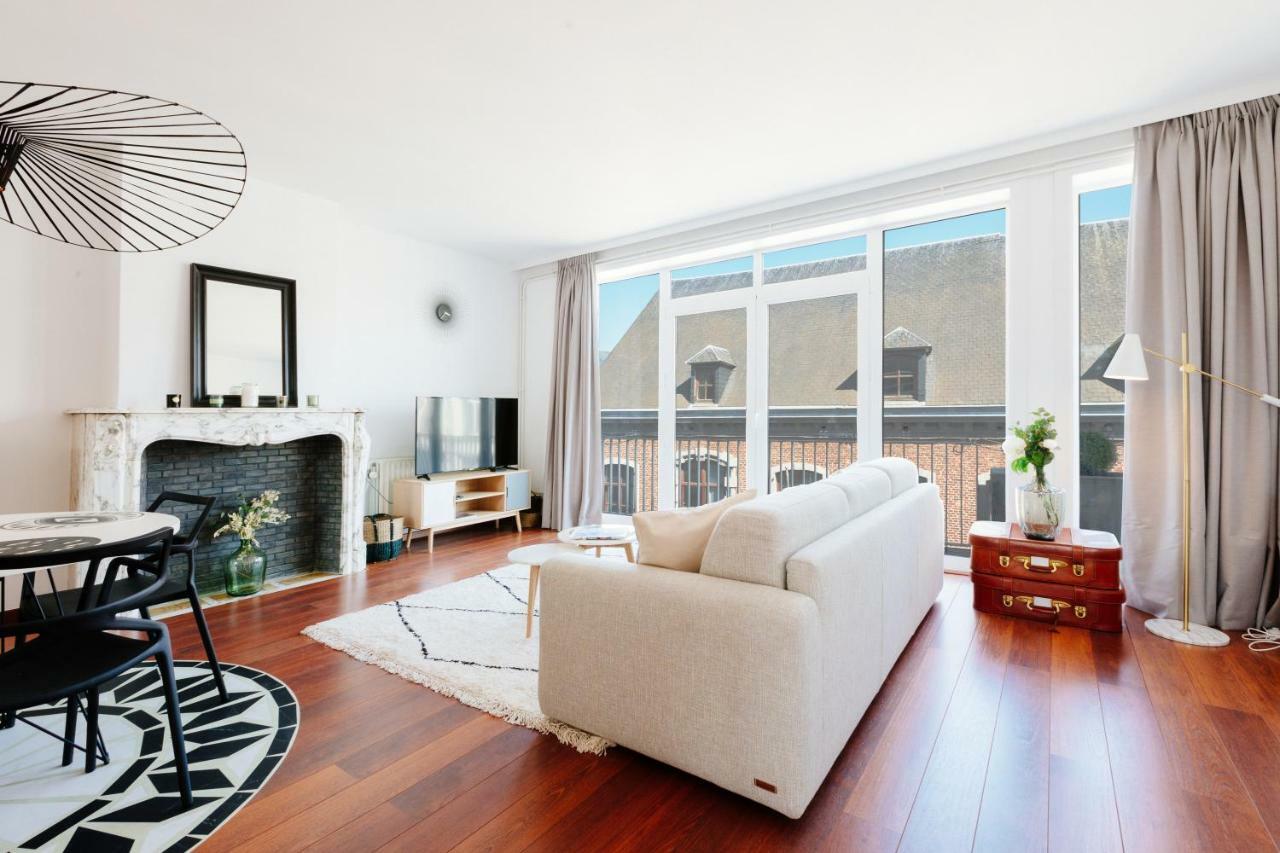 Luxury Apart' Mons City Center With Terrace 外观 照片