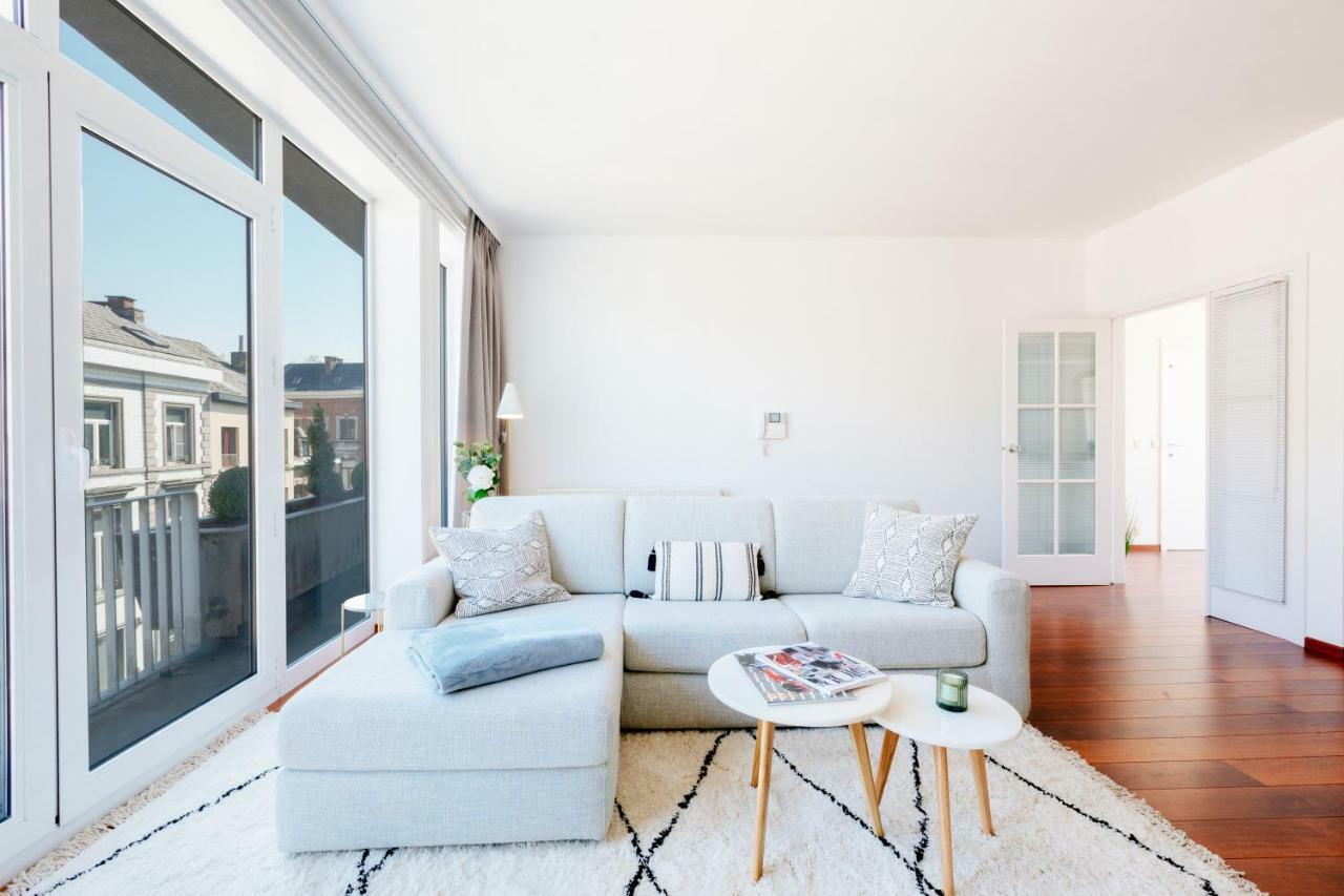 Luxury Apart' Mons City Center With Terrace公寓 外观 照片